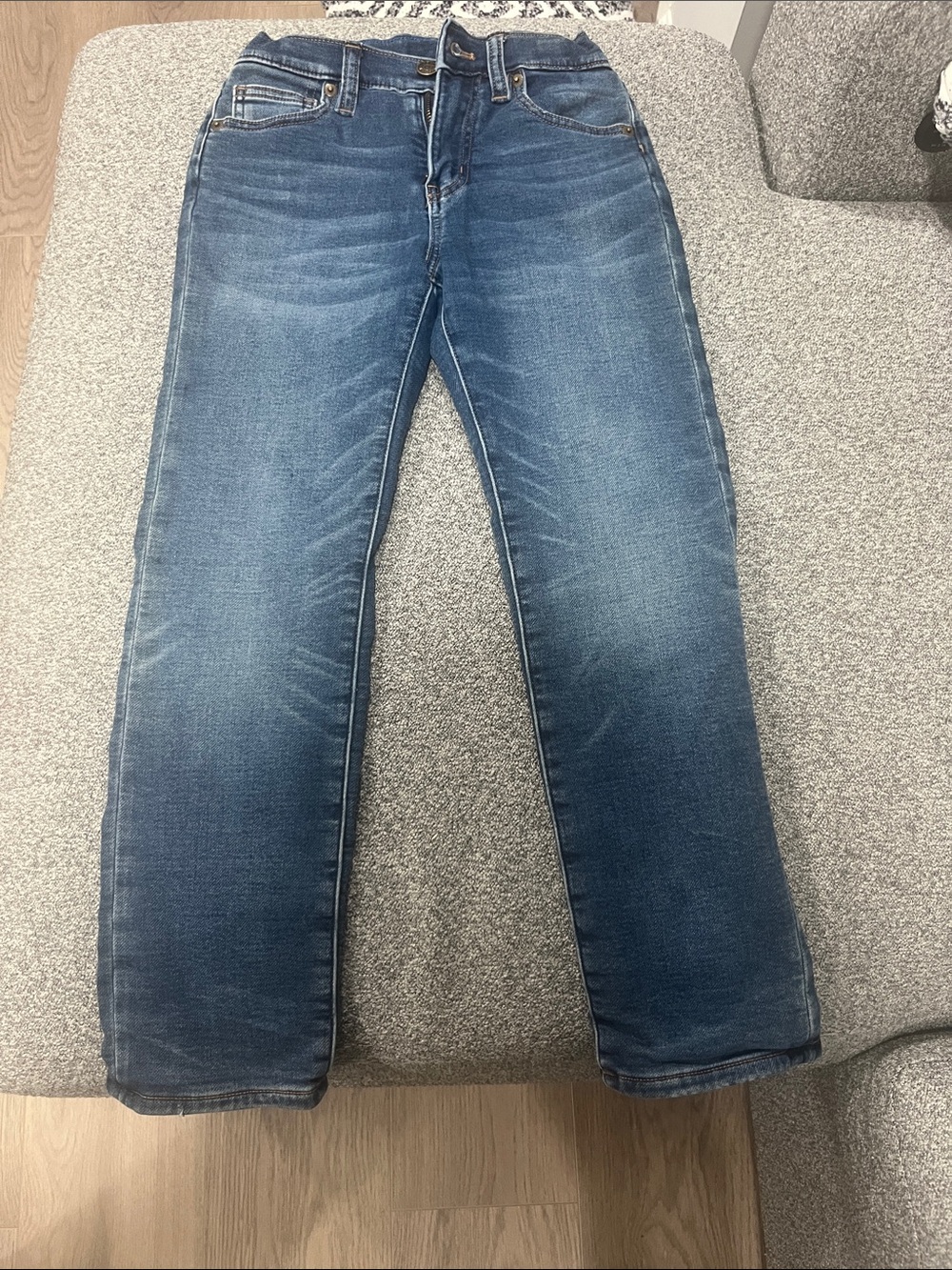 Crewcuts boys slim denim size 8 like new